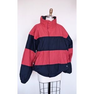 NAUTICA VTG 90’s color reversible jacket